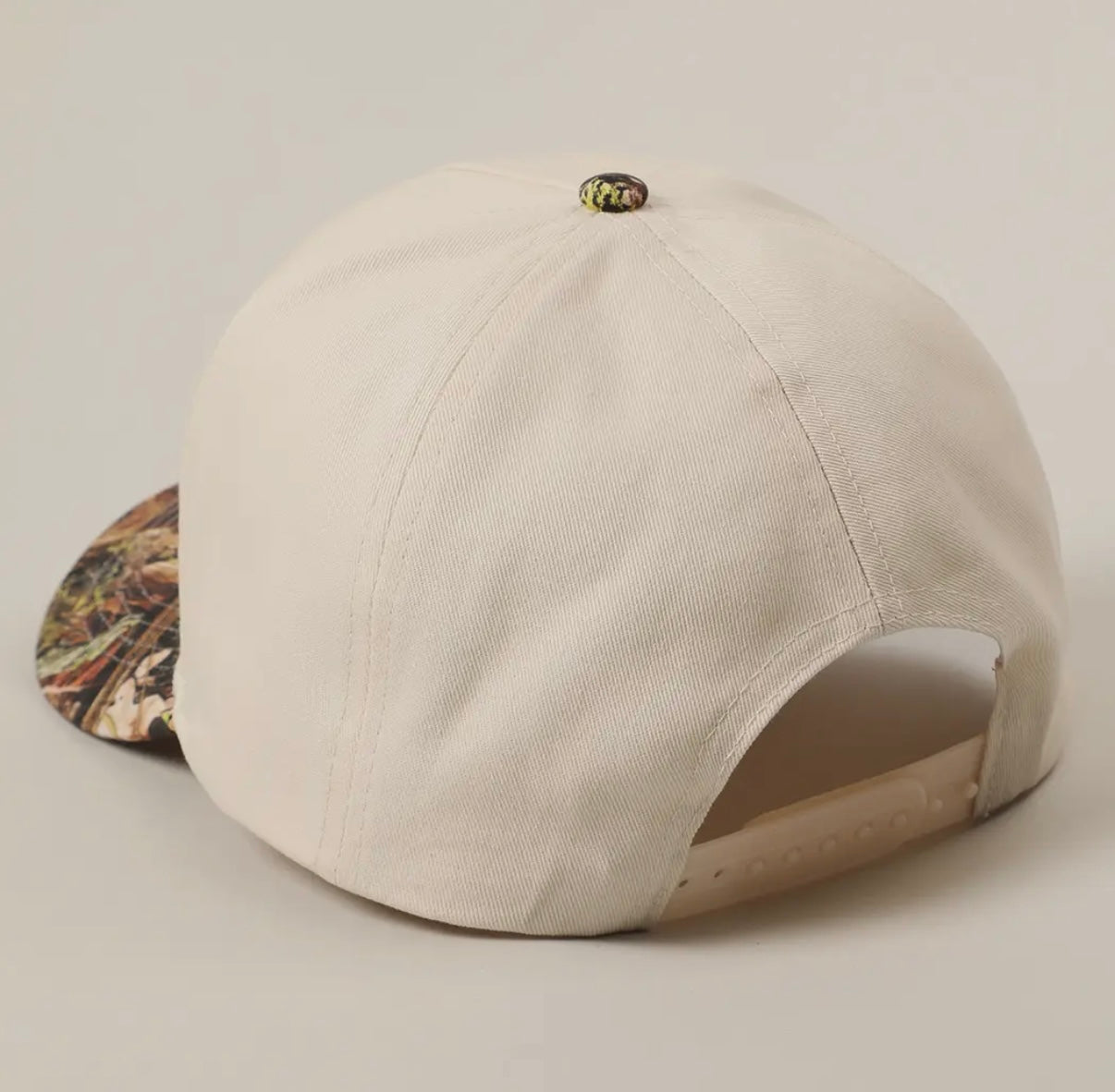 Mama Trucker Hat- White & Camo