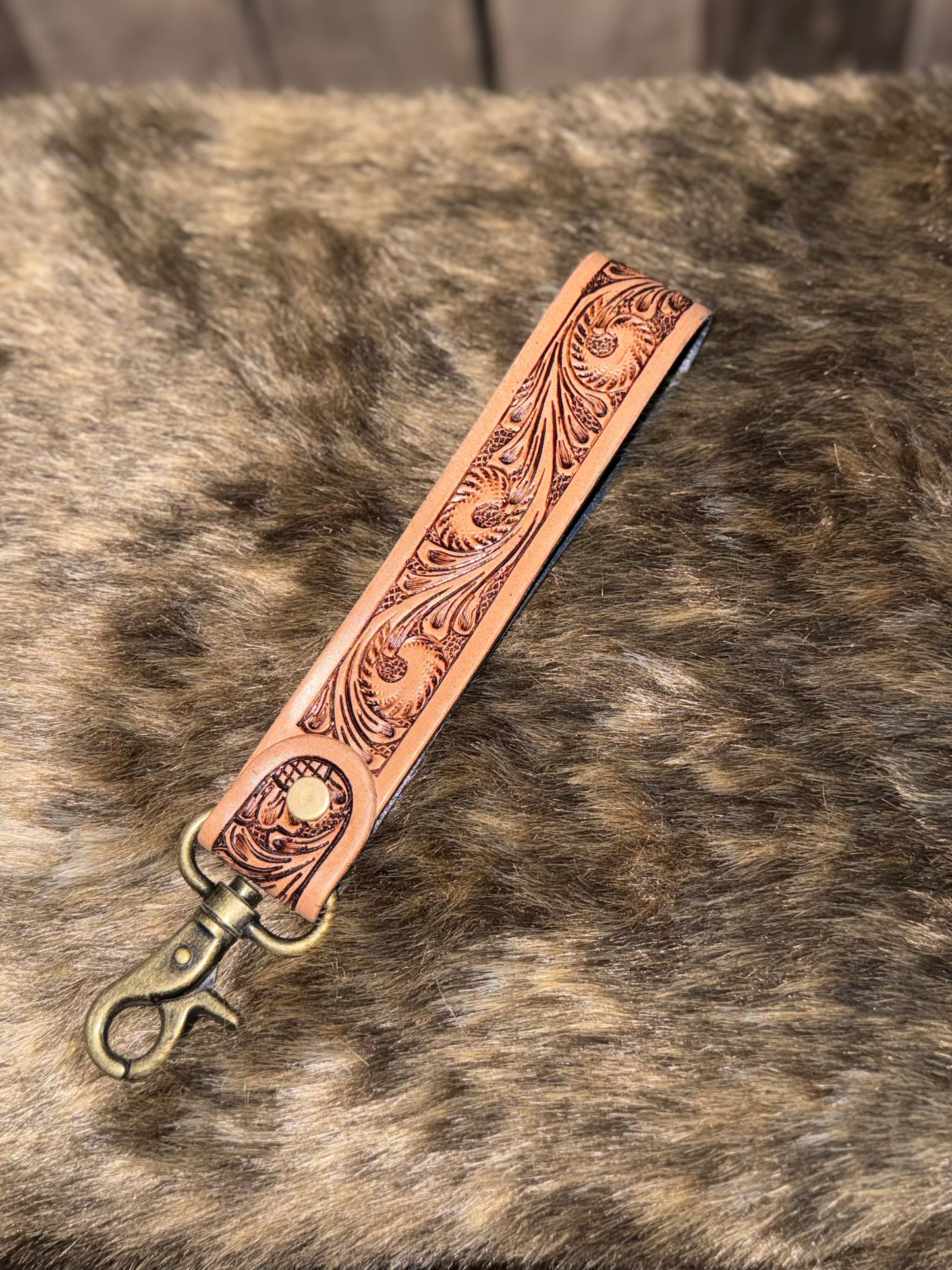Daydreams Key Fob- Light Brown