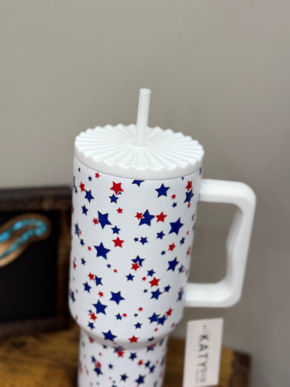 Red, White, & Blue Tumbler
