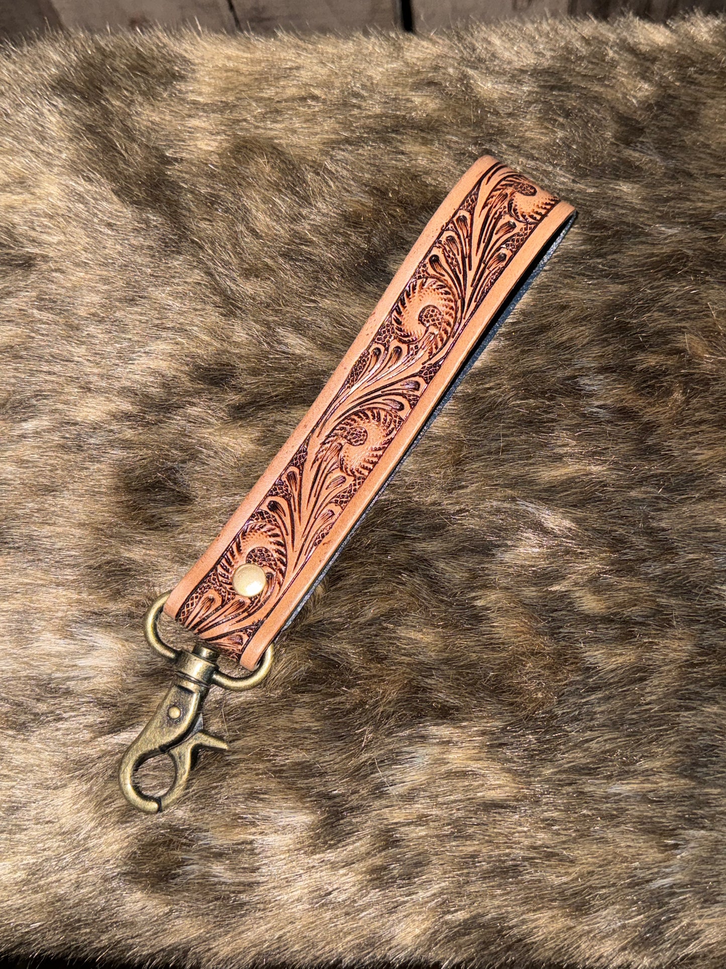Daydreams Key Fob- Light Brown